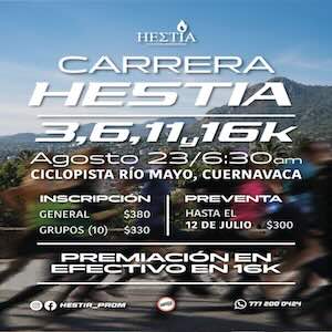 Logotipo Carrera Hestia